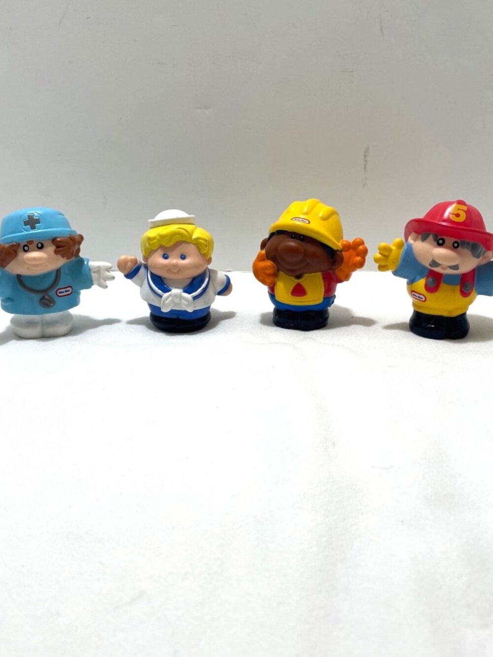Little Tikes Figures Lot of 4 Careers Jobs Classic Retro Chunky Toddler